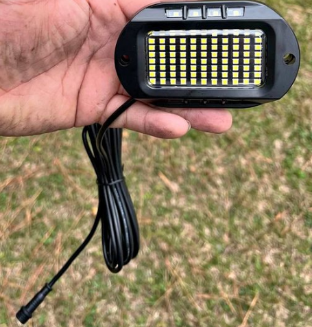 8pc 104 LED Rock Light Set (Plug & Play)