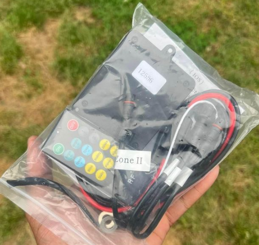 8 Row RGB+W LED Wheel Lights