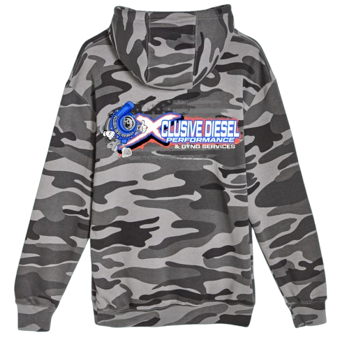 Xclusive Diesel Performance White Camo Hoodie