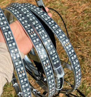 Double Row RGB LED Wheel Lights (Flow Series)