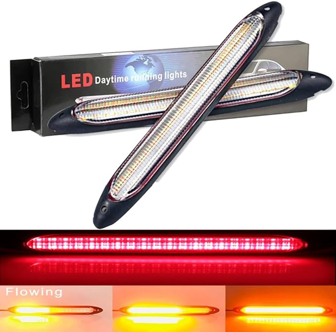 2pc LED Grille Lights w/ DRL & Switch Back Ability (Multiple Size & Color Options)