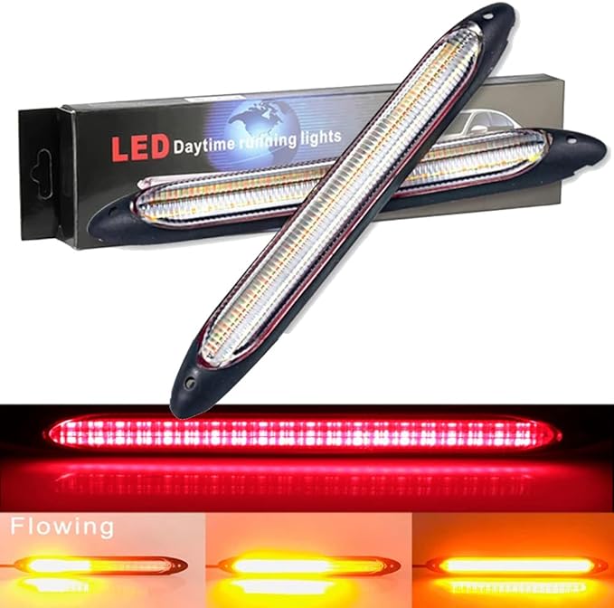 2pc LED Grille Lights w/ DRL & Switch Back Ability (Multiple Size & Color Options)