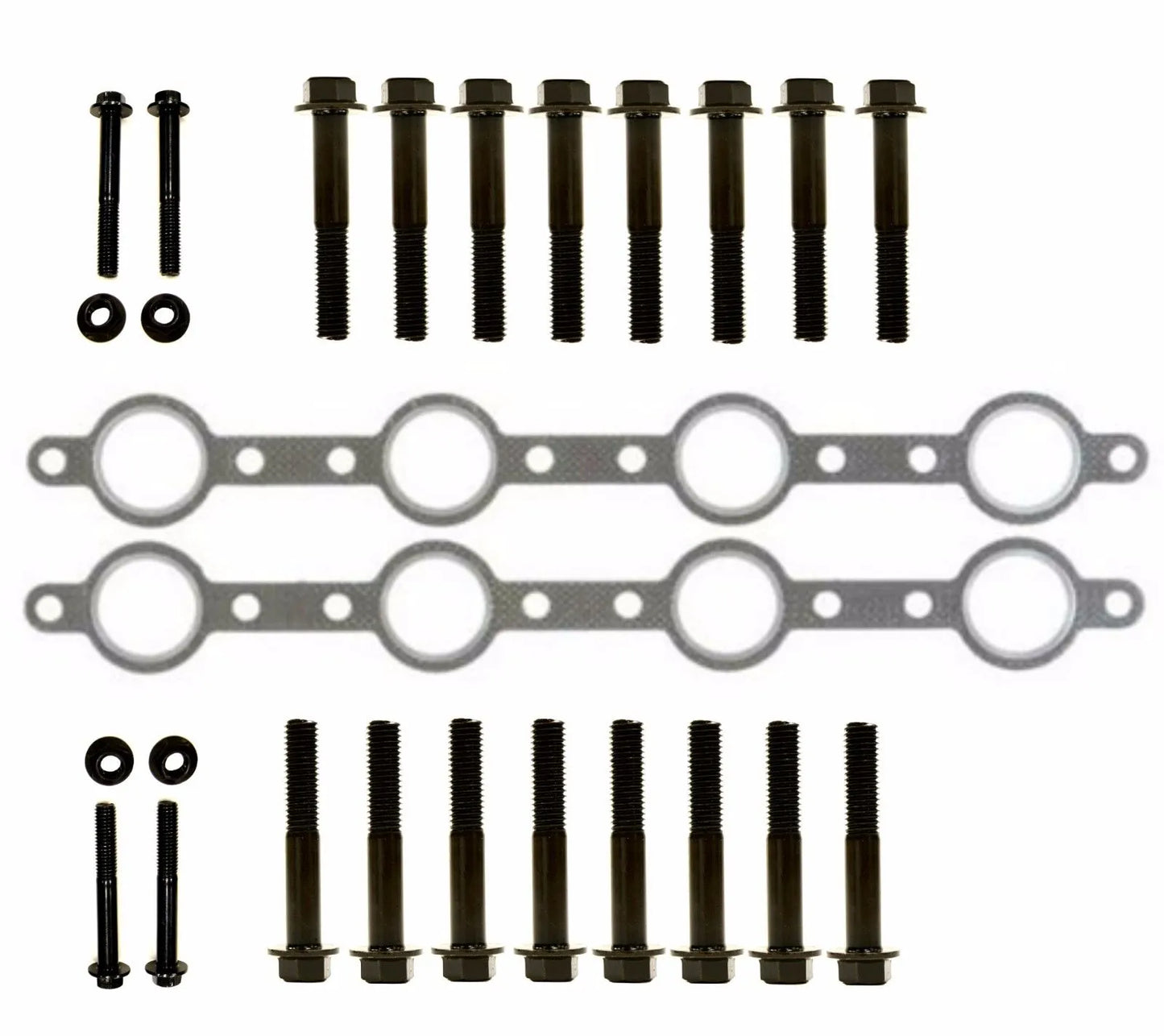 TrackTech Exhaust Manifold Gasket Bolt Kit for 94-03 7.3L Powerstroke