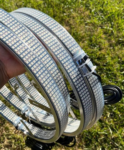 8 Row RGB+W LED Wheel Lights