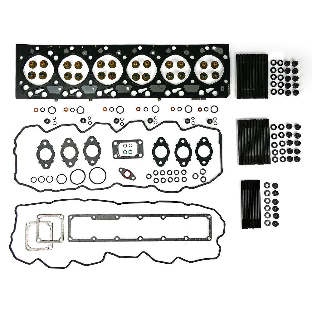 TrackTech Complete Cylinder Head Gasket / Studs Service Kit for 03-07 5.9L Cummins 24V