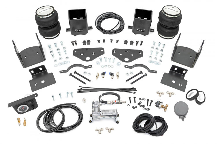 ROUGH COUNTRY AIR SPRING KIT W/ONBOARD AIR COMPRESSOR 17-22 SUPER DUTY’S (F-250/F-350)