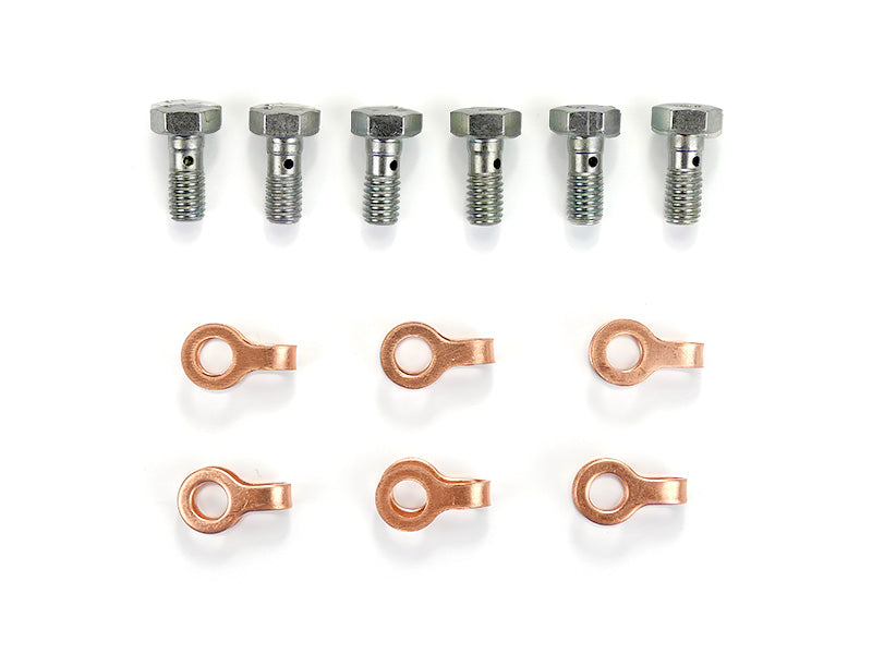 TrackTech Set Of 6 Fuel Return Line Banjo Bolt Seal for 89-98 5.9L Cummins 12V