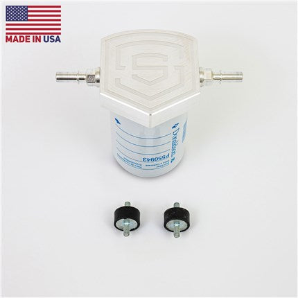 S&S Diesel Motorsport Gen2.1 6.7L Power Stroke CP4.2 Bypass Kit Billet Filter Head Upgrade with Filter