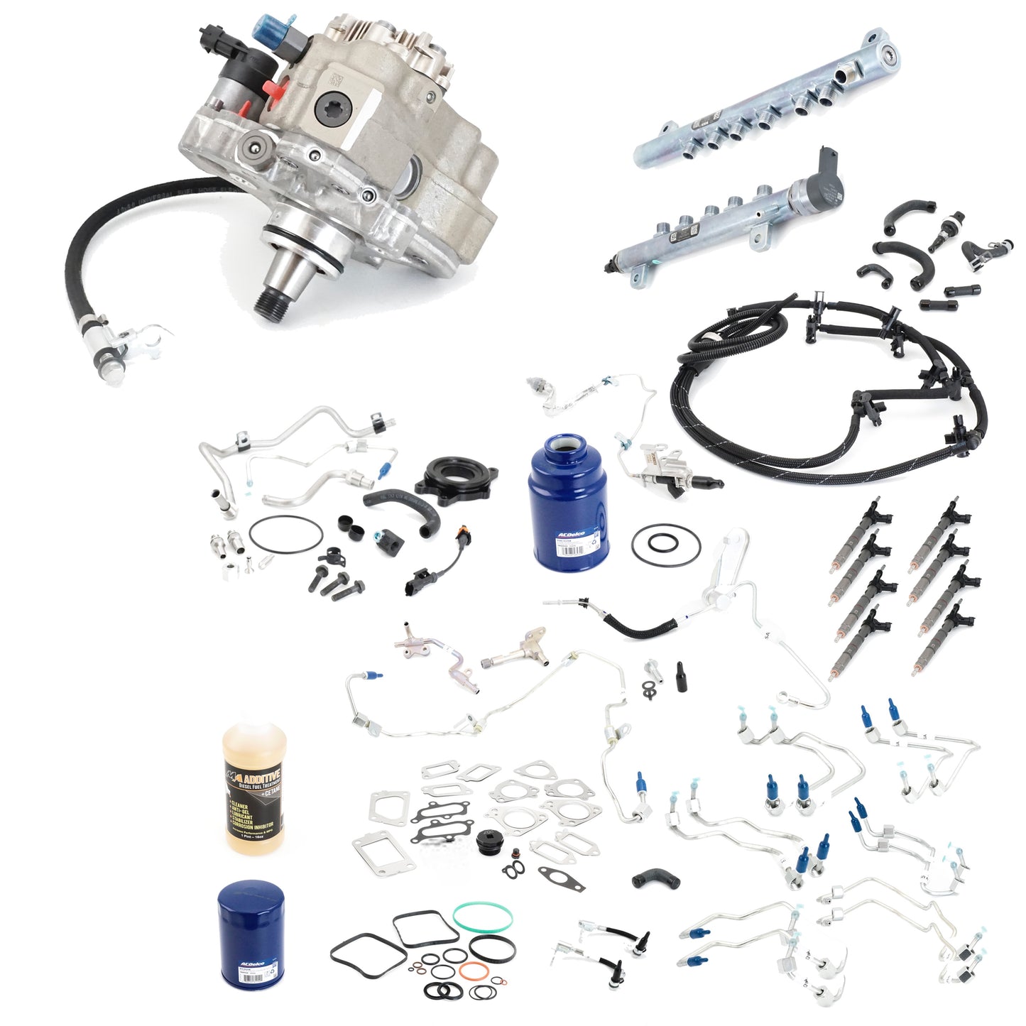 Fuel System Replacement Kit, New CP4 Pump, LML, Duramax | 2011 - 2016