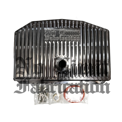 6.7 Billet Oil Pan 11-Pres Ford Super Duty Power Stroke with Compound Turbo Drain Option No Limit Fabrication