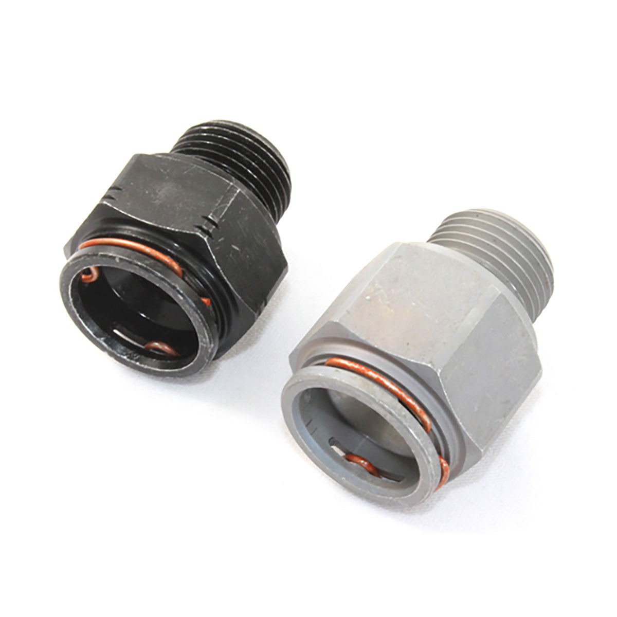 ALLISON COOLER LINE ADAPTER FITTINGS, DURAMAX PAIR | 2003 - 2007 HOUSING TO 2001 - 2002 LINES