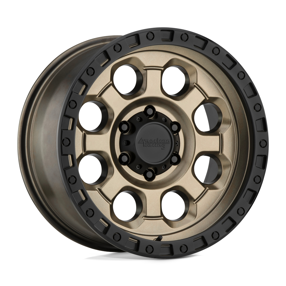 AR201 18X9 8X170 M-BRZ BLK LIP 00MM