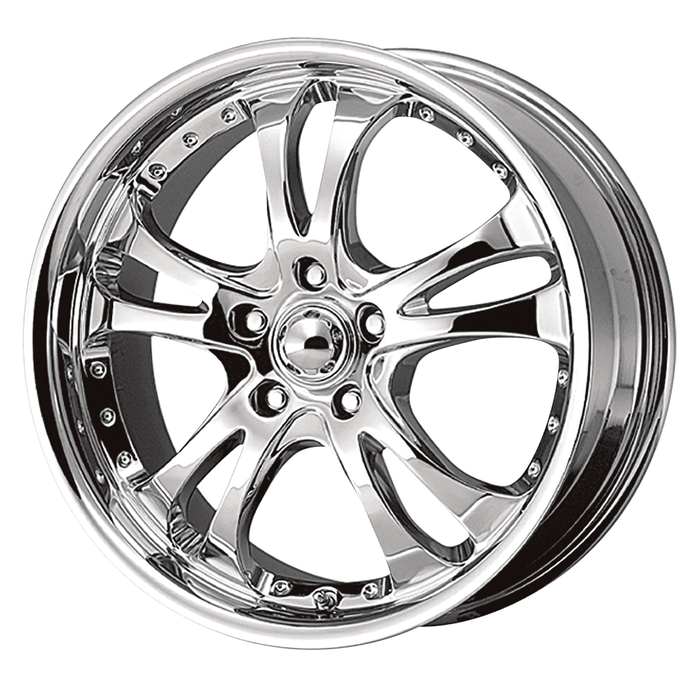 AR683 17X7.5 4X100 CHROME 45MM