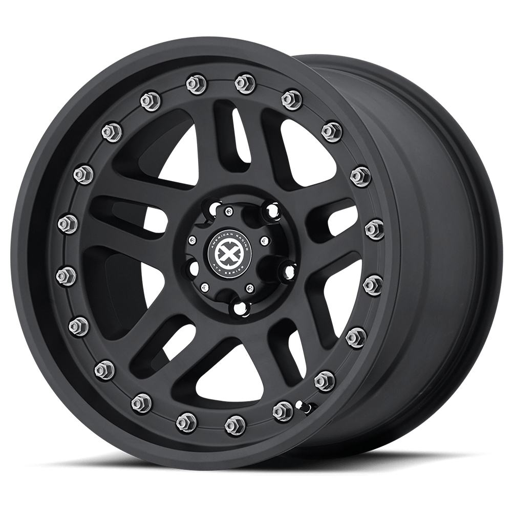 AX195 18X9 5X5.0 T-BLK -12MM