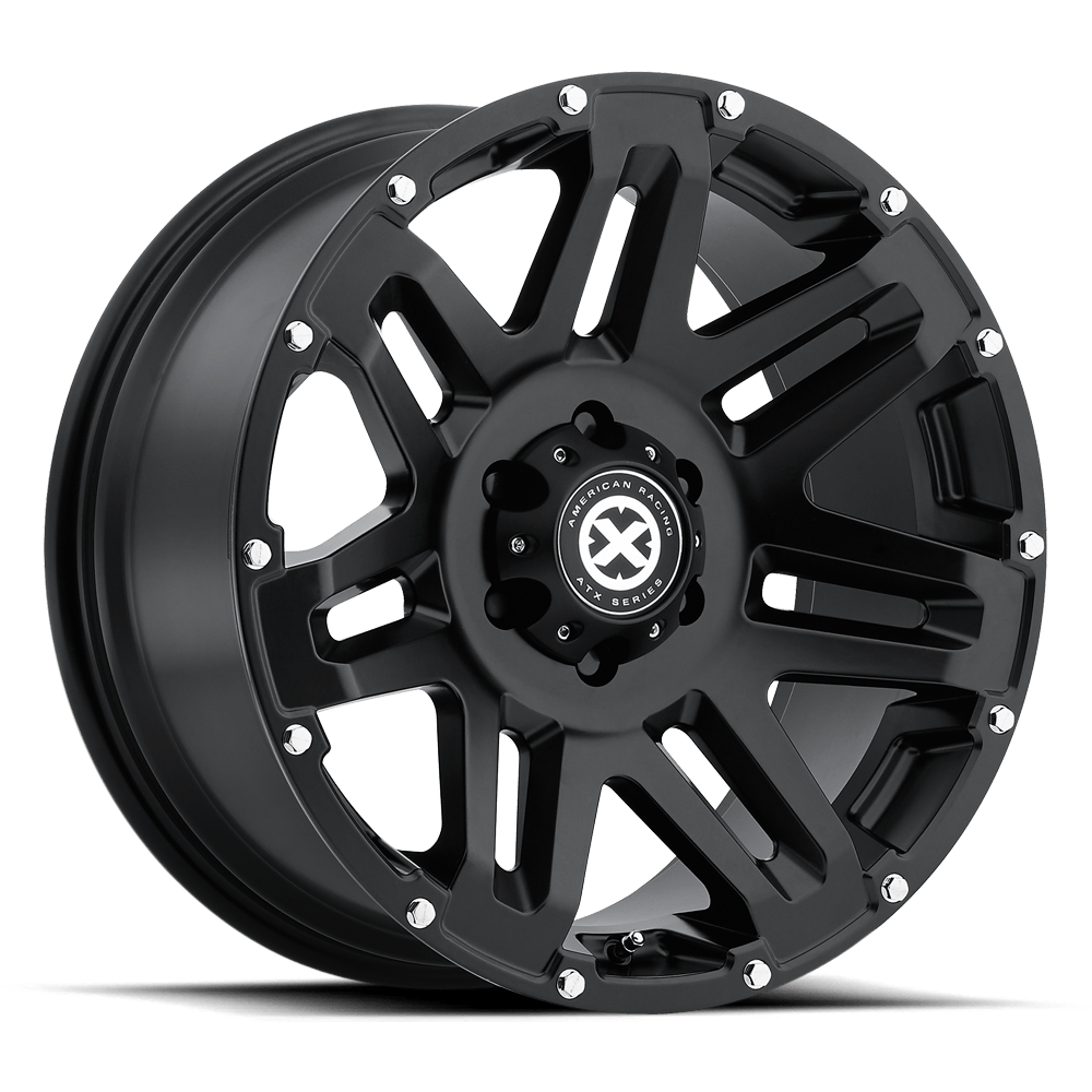 AX200 18X8.5 8X180 CI-BLK 15MM