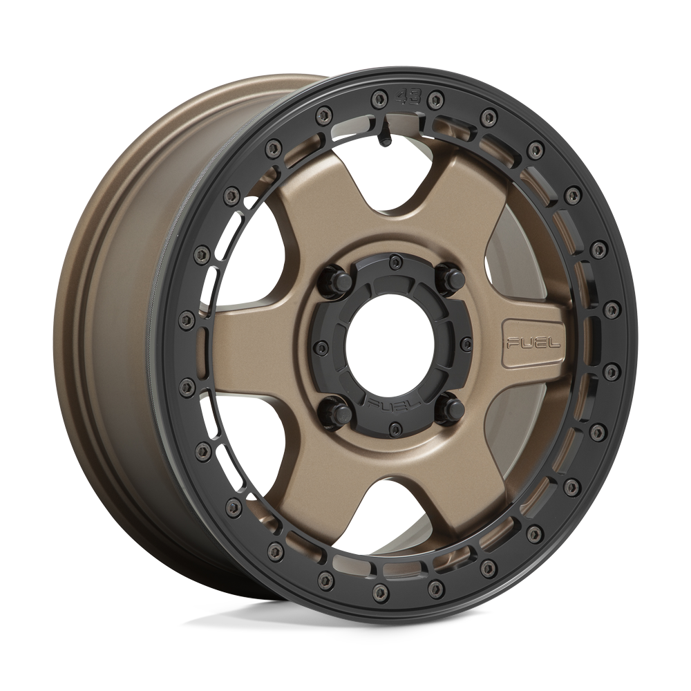 D924 15X6 4X137 MT-BRZ BLK-RING 38MM