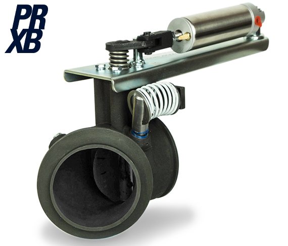 Direct Mount 4 inch PRXB High Performance Exhaust Brake Only For Dodge RAM 03-04 Cummins 5.9L ISB 24 Valve W/Standard and 47RE / 48RE Automatic Transmission Upgrade Replaces Fixed Orifice Exhaust Brake Pacbrake