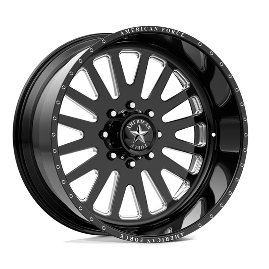 AWF20 20X14 8X180 G-BLK MACH -73MM