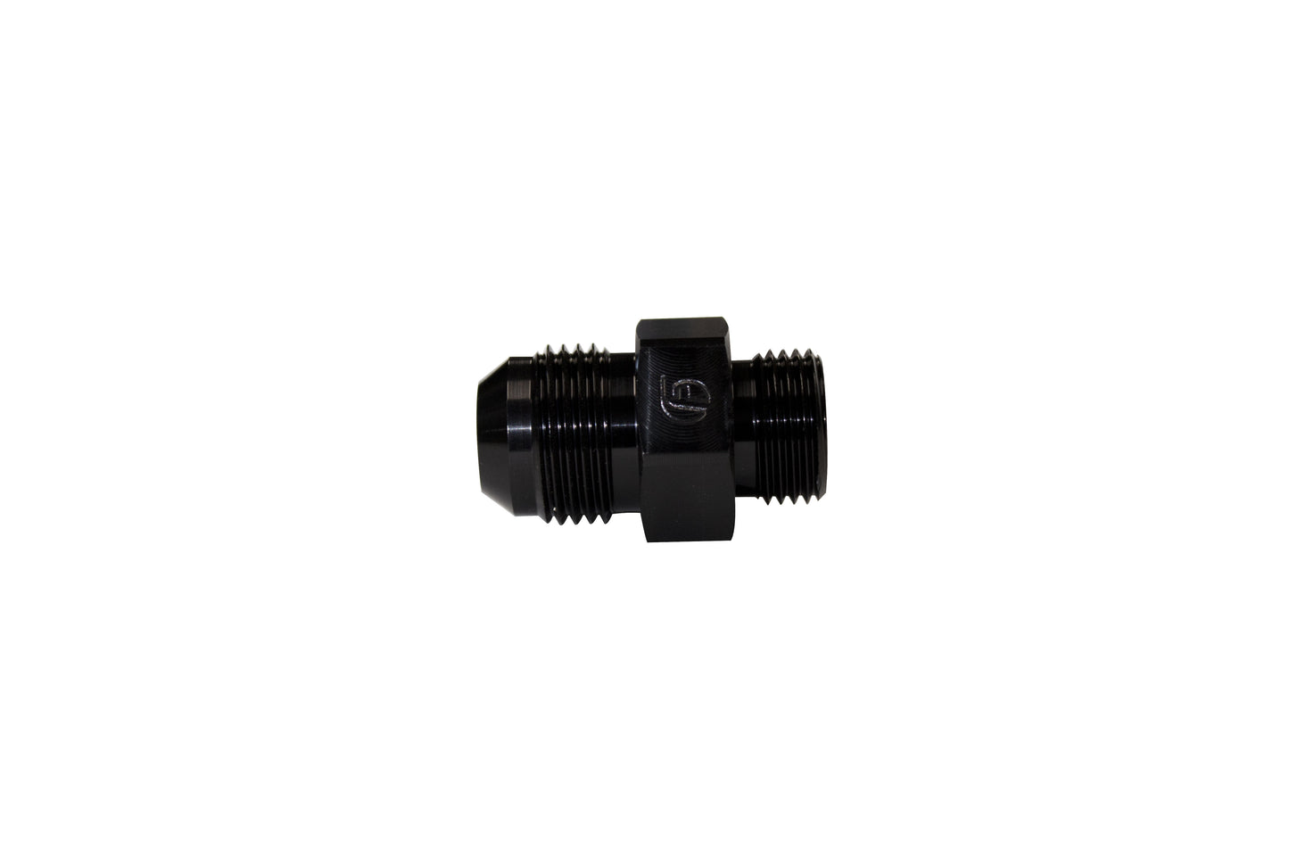 -10 to 3/4"-16 Straight Male Black w/ O-Ring