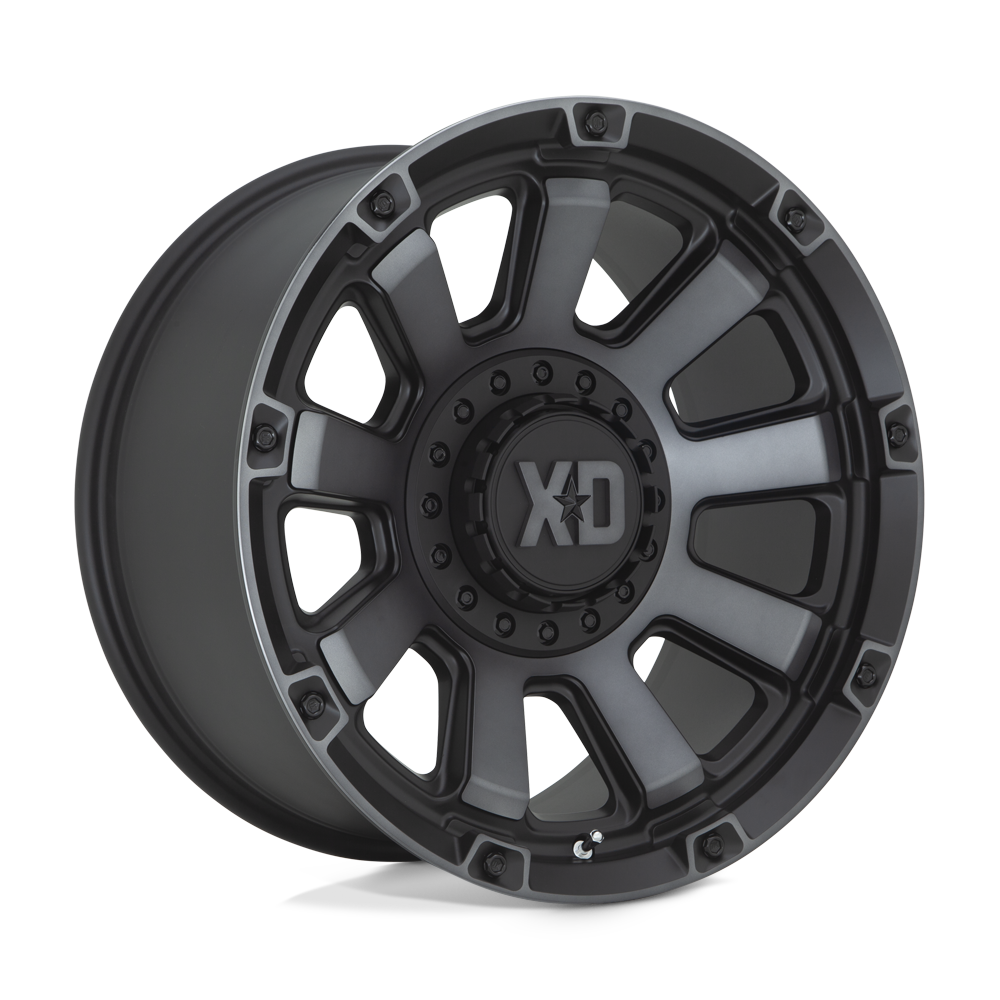XD852 20X10 6X135/5.5 S-BLK GTCC -18MM