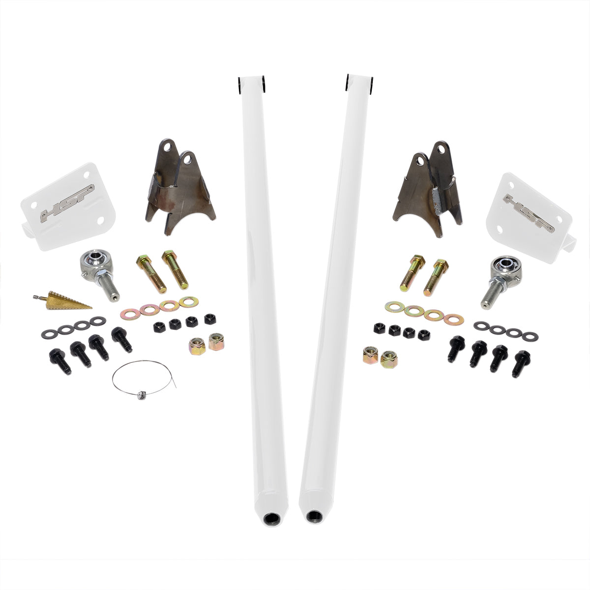 58 Inch Traction Bars For 03-13 Dodge RAM 2500 and 03-18 RAM 3500-Polar White HSP Diesel