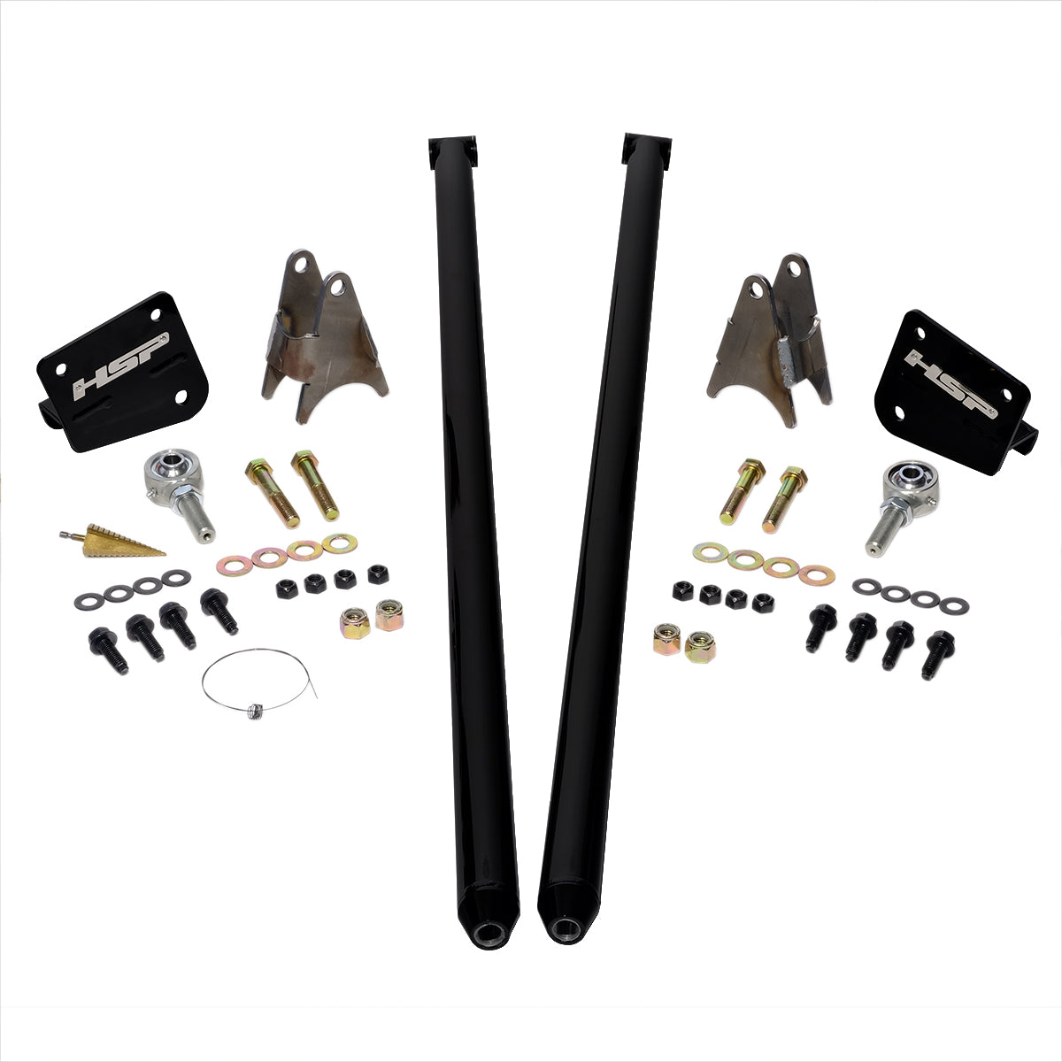 80 Inch Traction Bars For 03-13 Dodge RAM 2500 and 03-18 RAM 3500-Silk Satin Black HSP Diesel