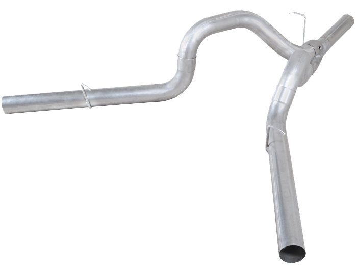 DIESEL PARTICULATE FILTER-BACK, DUAL; ALUMINIZED: CHEVY/GMC 6.6L 2500/3500 20156-2018