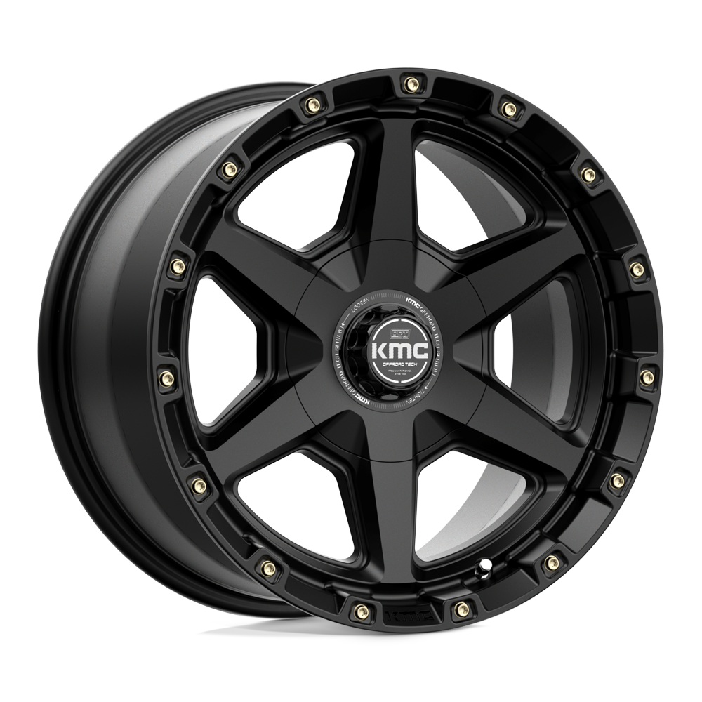 KM101 17X9 6X135/5.5 S-BLK 18MM