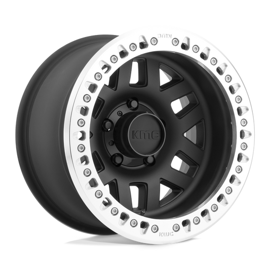 KM229 17X9 BLANK S-BLK -38MM (165-180)