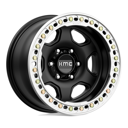 KM233 17X9 BLANK S-BLK -38MM (165-180)