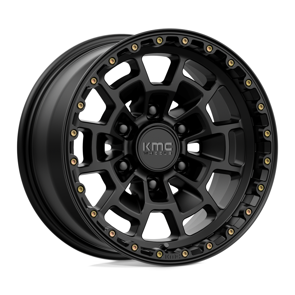 KM718 17X8.5 6X5.5 S-BLK 00MM