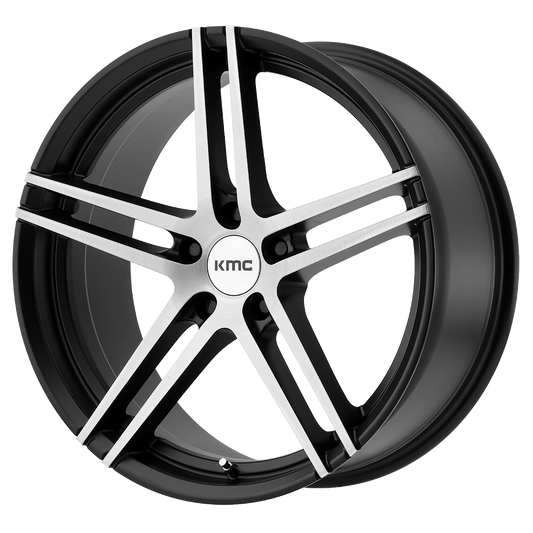 KM703 19X9.5 5X120 S-BLK BRUSH 45MM