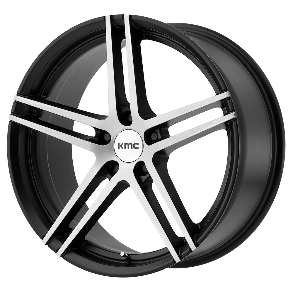 KM703 19X9.5 5X120 S-BLK BRUSH 35MM