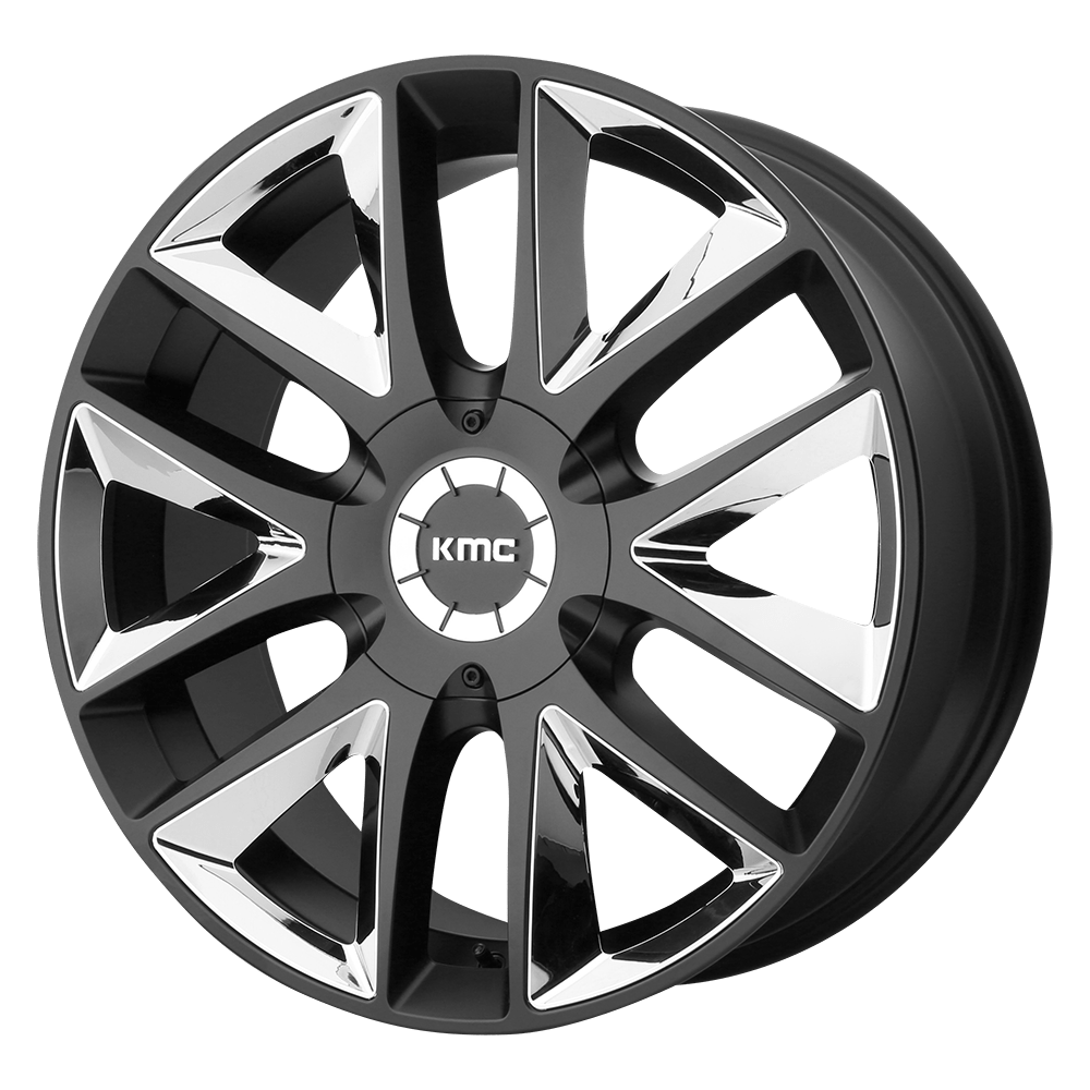 KM710 24X9.5 6X135/5.5 S-BLK CHR INS 30MM