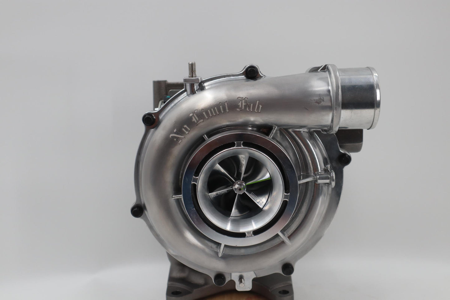 Drop in Factory Replacement Turbo Charger for LLY-LMM, 6.6L Duramax 63mm Compressor, 66mm Turbine with Whistle Option No Limit Fabrication