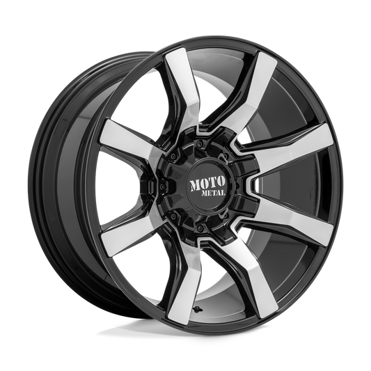 MO804 22X10 8X180 G-BLK MACH -18MM