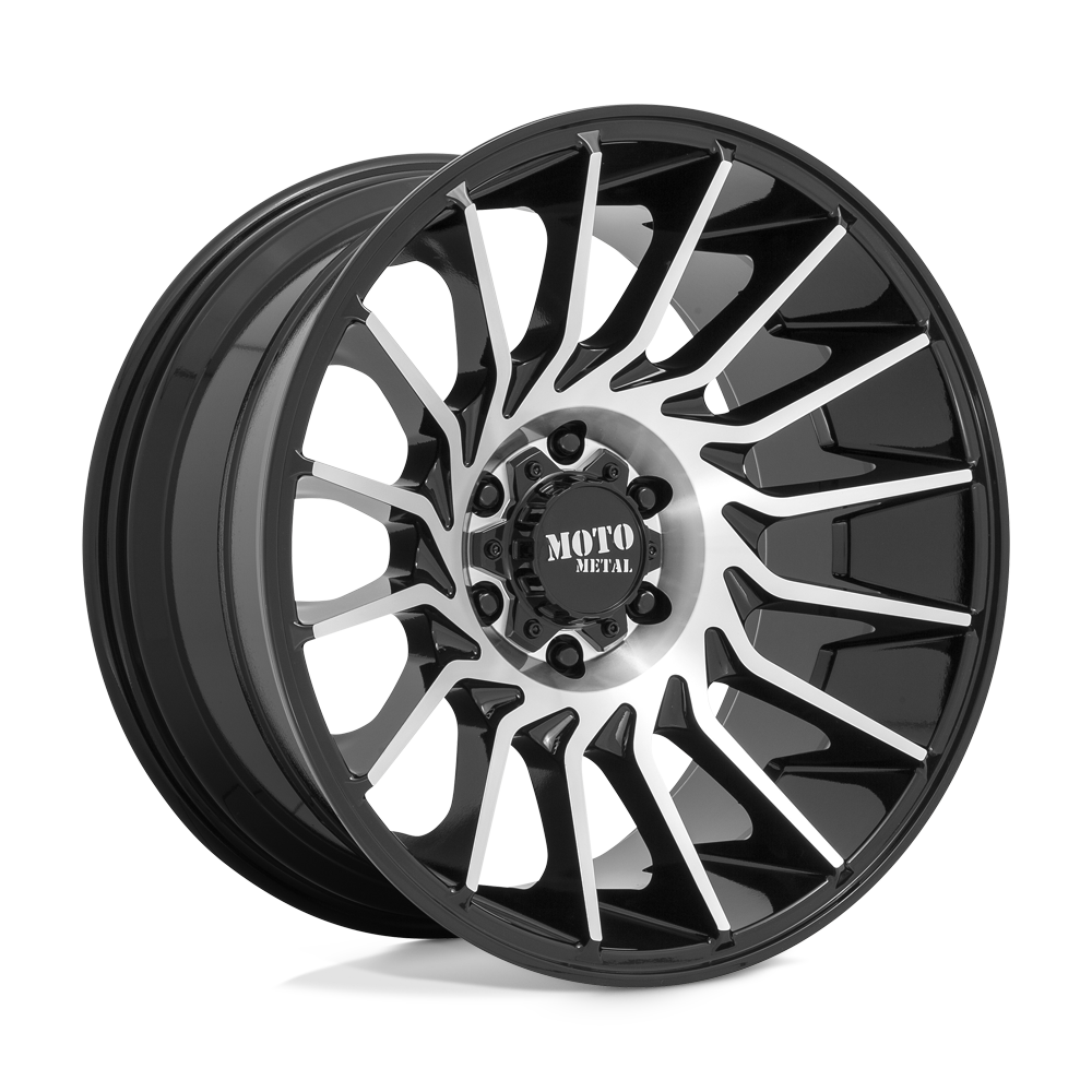 MO807 22X10 8X180 G-BLK MACH -18MM