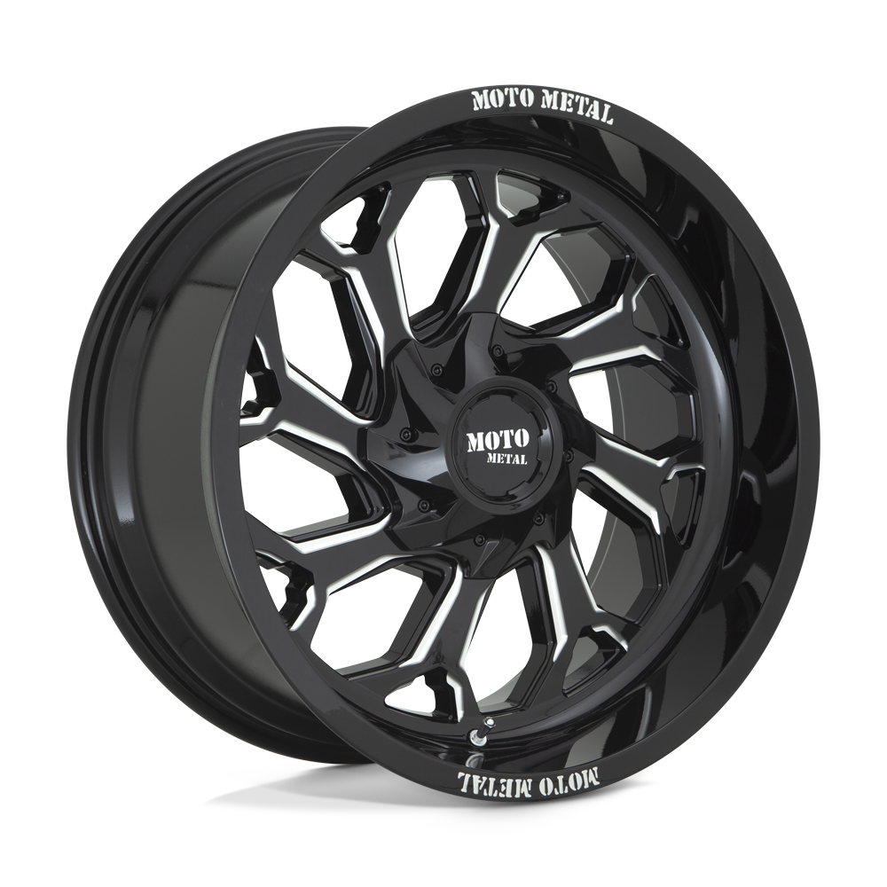 MO999 22X12 8X180 G-BLK MILL -44MM