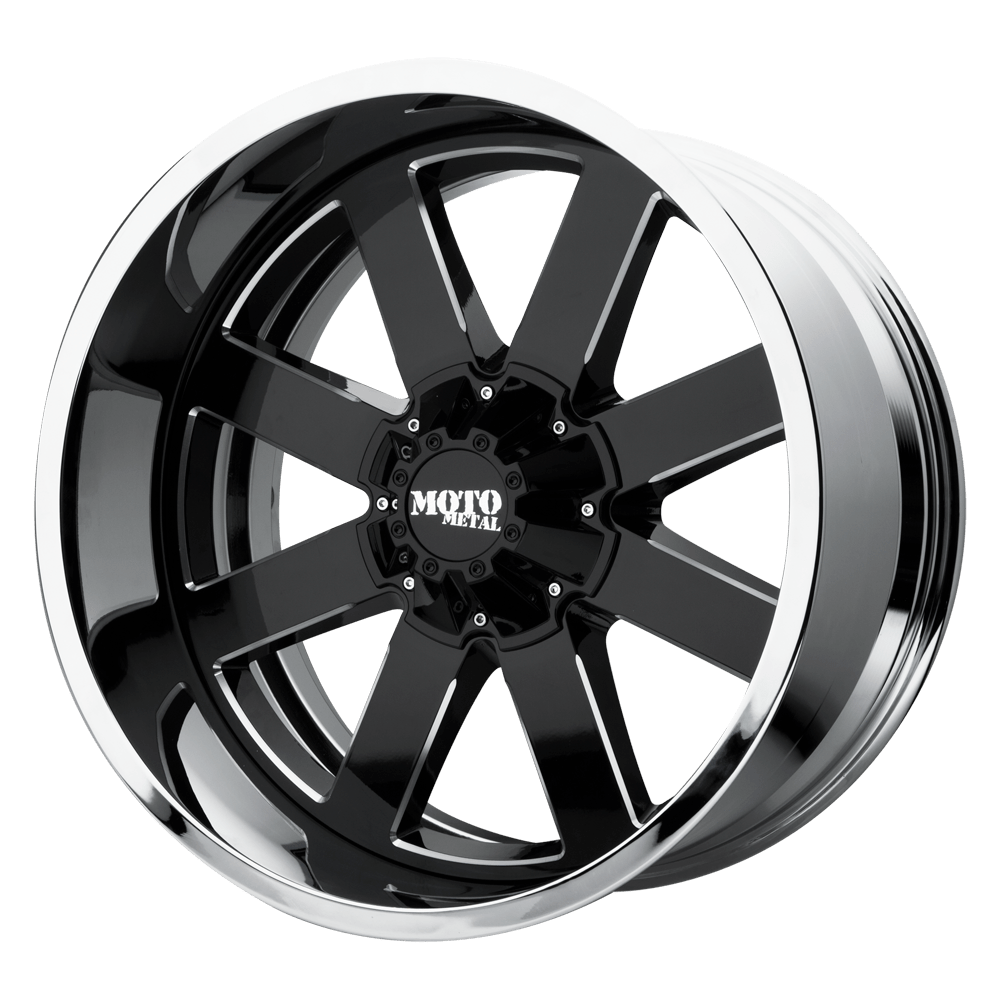 MO200 22X12 6X5.5 G-BLK MILL CHR LP -44MM