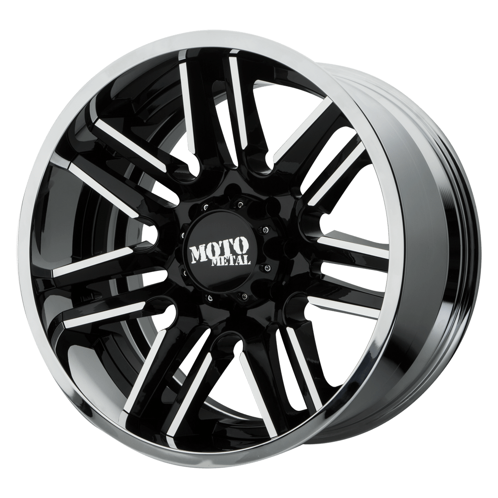 MO202 22X12 6X5.5 BLK MACH CHR LP -44MM
