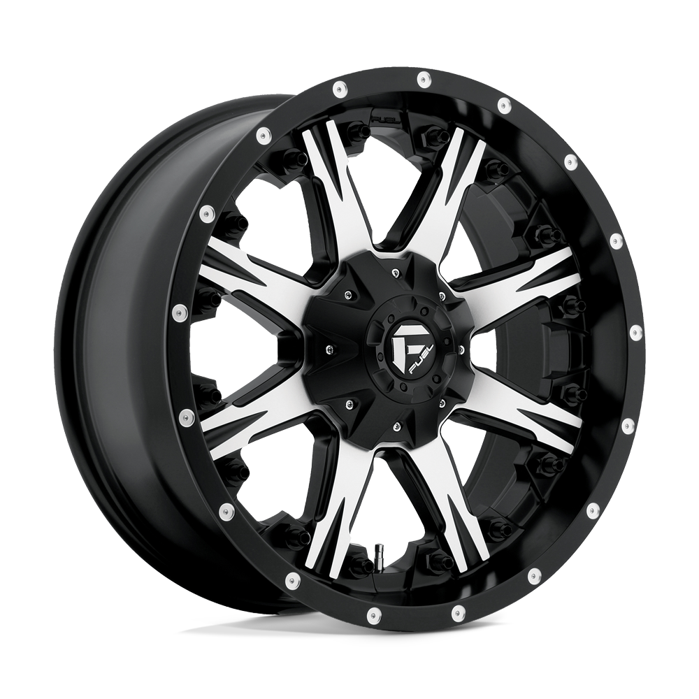 D541 20X9 6X135/5.5 MT-BLK-MACH 20MM