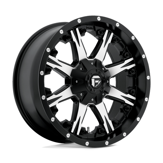 D541 20X9 6X135/5.5 MT-BLK-MACH 20MM