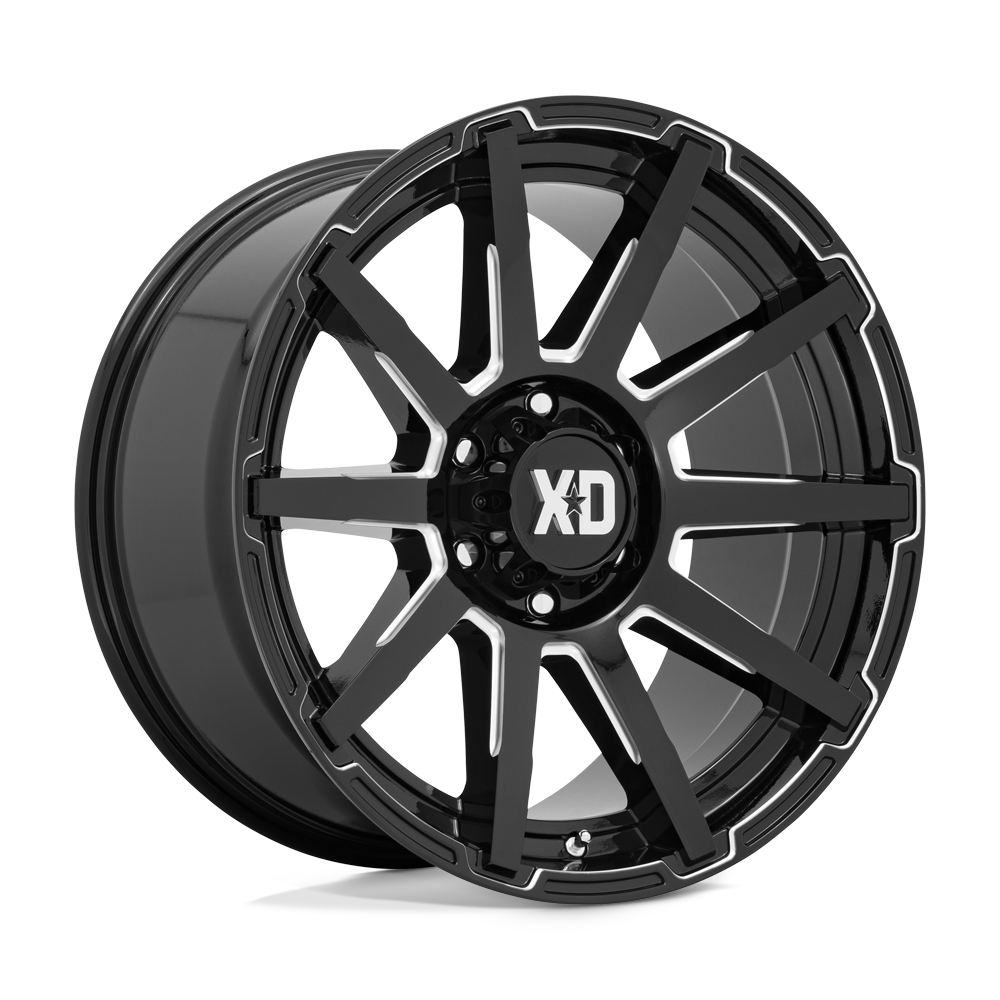 XD847 20X10 6X135 G-BLK MILL 12MM