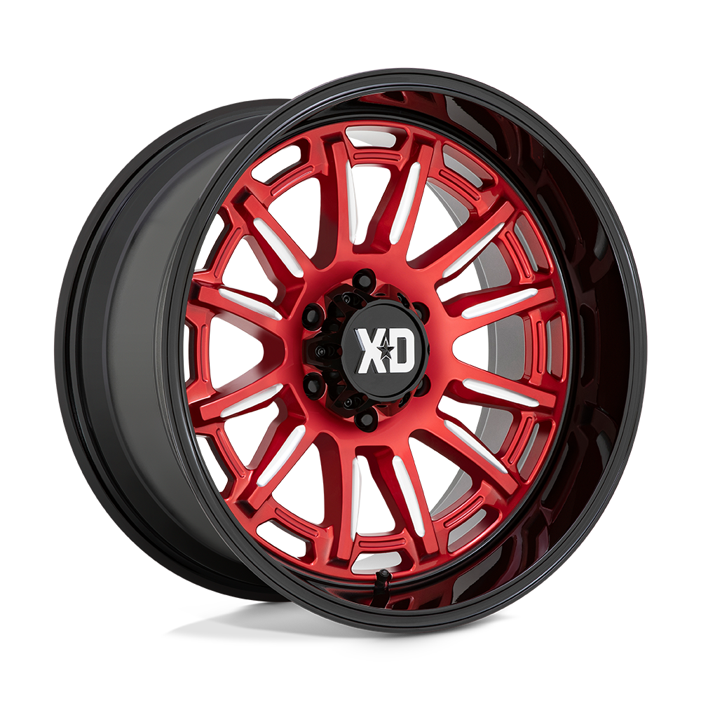 XD865 20X9 6X5.5 RED-MILL BLK-LP 18MM