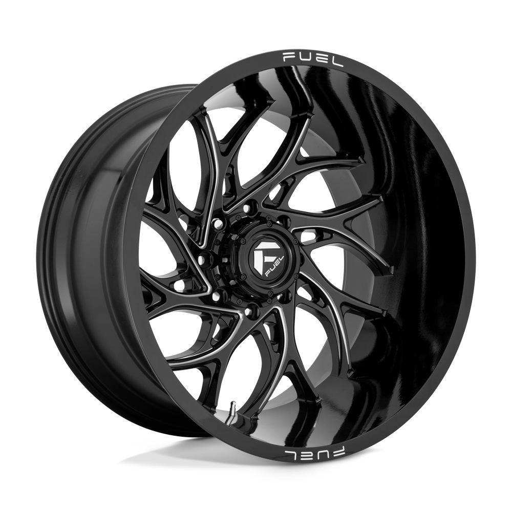 D741 22X10 8X180 GL-BLK-MIL -18MM