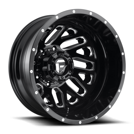 D581 22X8.25 8X6.5 GL-BLK-MIL -215MM