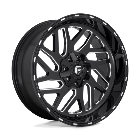 D581 22X10 6X135/5.5 GL-BLK-MIL -19MM