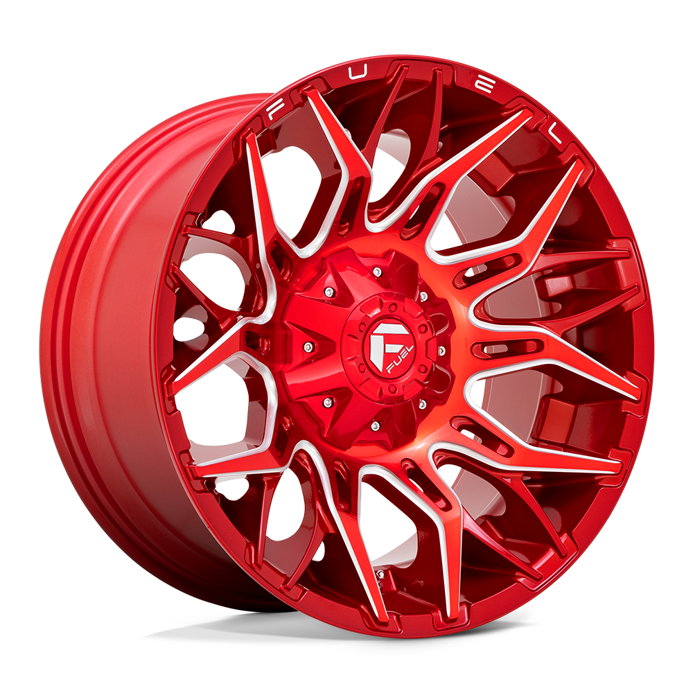D771 20X10 5X4.5/5.0 GL-RED-MILL -18MM