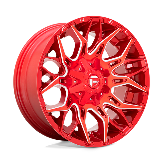D771 20X10 6X135/5.5 GL-RED-MILL -18MM