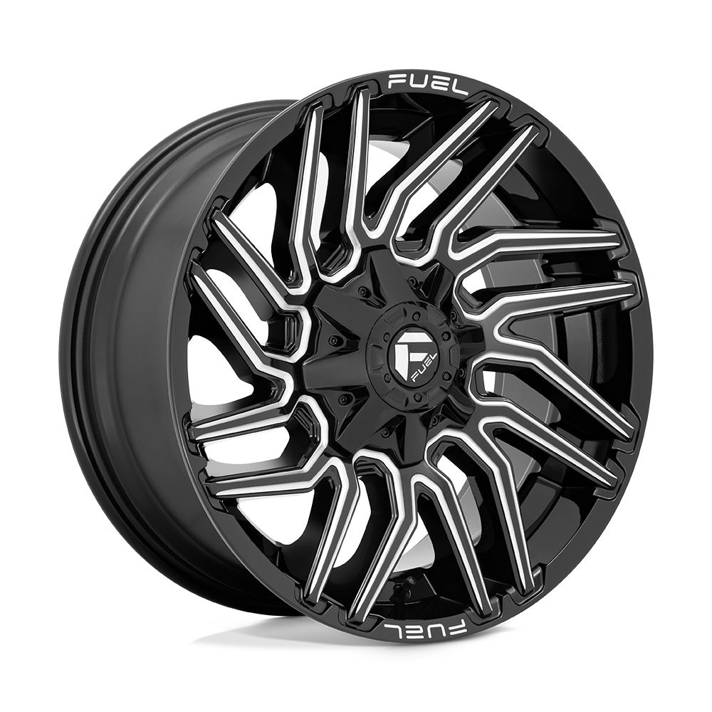 D773 22X10 5X4.5/5.0 G-BLK-MILL -18MM